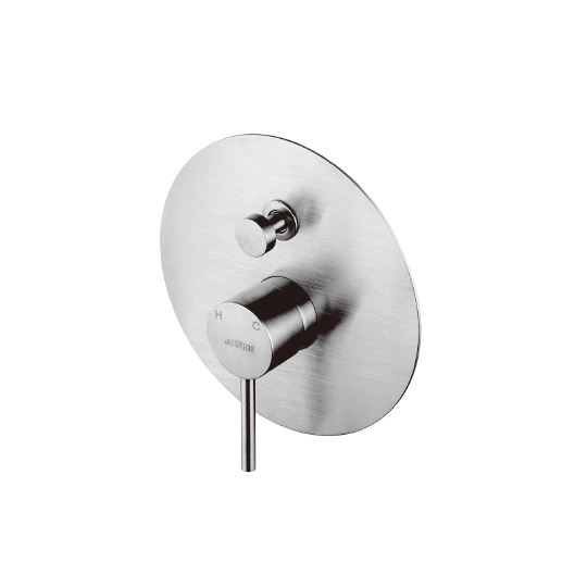 Concealed Valve W/Diverter & Check Valve W/O Inlet Stop Version(1~4 kg/cm^2)(Stainless Steel)