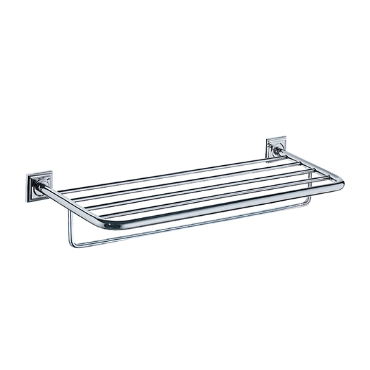 Bath Towel Rack W/Rail (600mm)