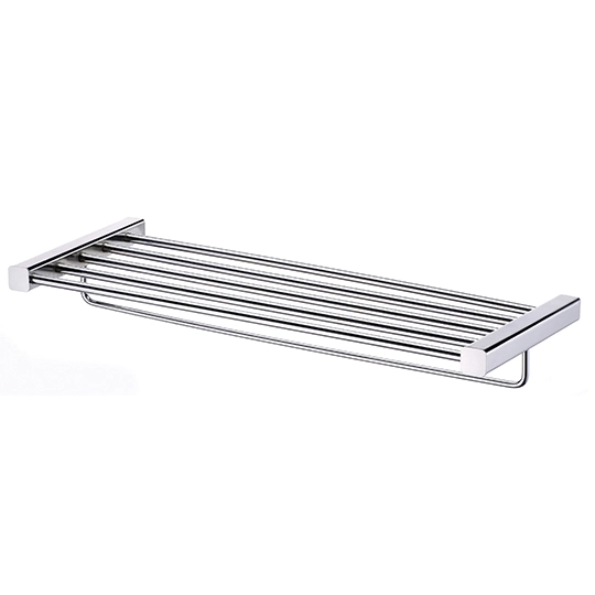 Bath Towel Rack With Rail (600mm)