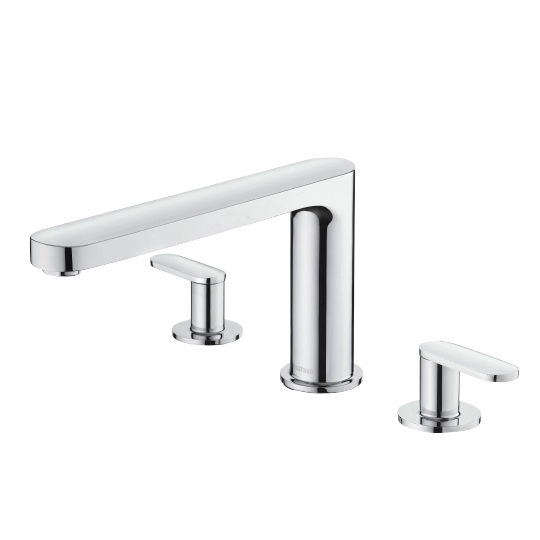 Two-Handle Bathtub Faucet